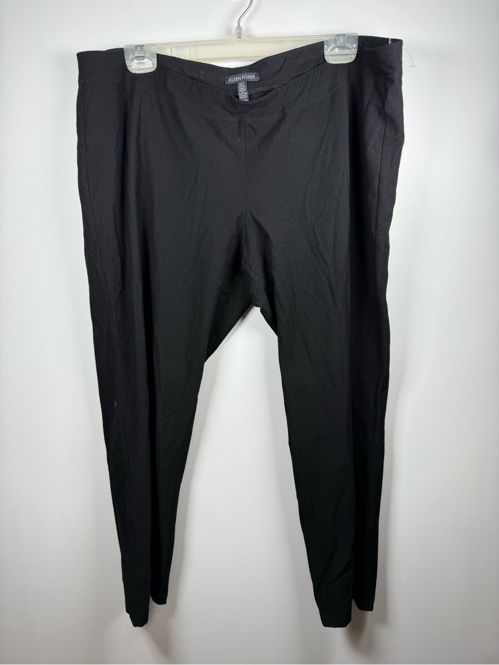 EILEEN FISHER | Elastic Waist Pull-On Crop Pants Size XL